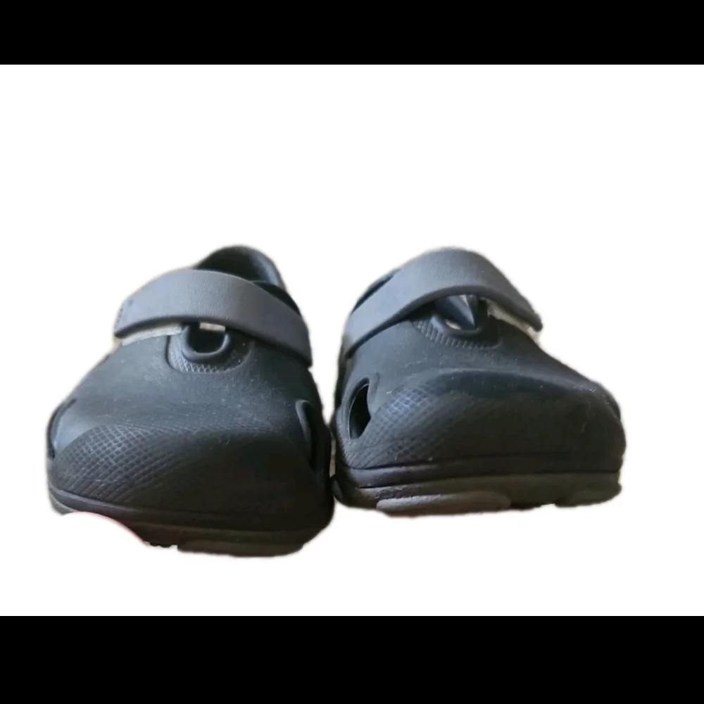 Crocs Black Classic All-Terrain Toddler Boys’ Clogs C7 Durable Slip-On Clog C7